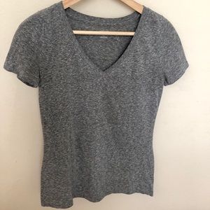 Plain grey vneck